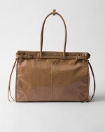 Prada Bonnie Extra Large Leather Handbag